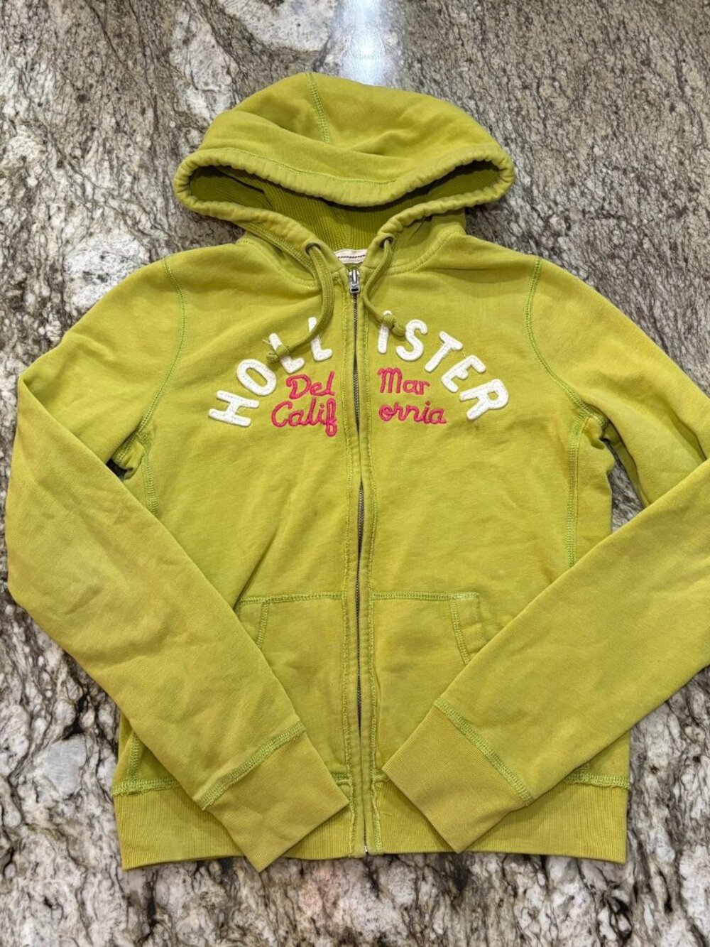 Y2K Hollister Zip Up Hoodie